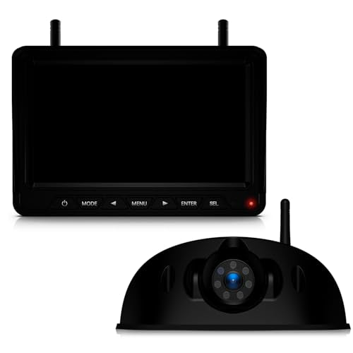 HD 1080P 7" Wireless RV Backup Camera System Pre-Wired Compatible