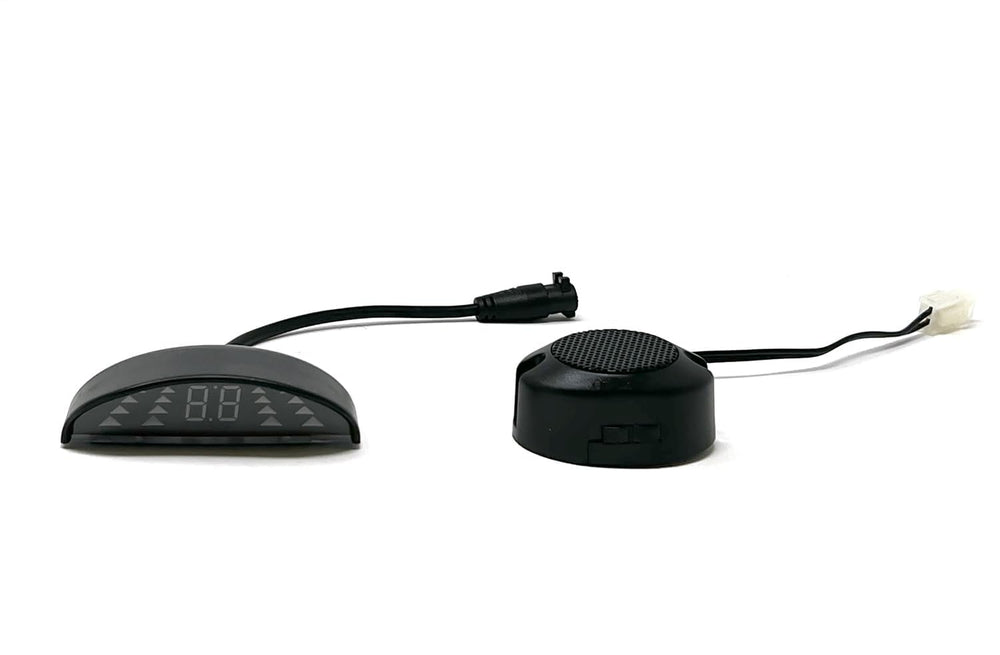 Universal 4-Sensor Front or Rear Parking Sensor System with Distance Display and Audible Alert