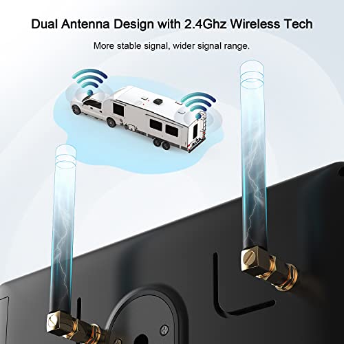 HD 1080P 7" Wireless RV Backup Camera System Pre-Wired Compatible