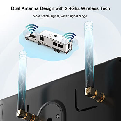 HD 1080P 7" Wireless RV Backup Camera System Pre-Wired Compatible