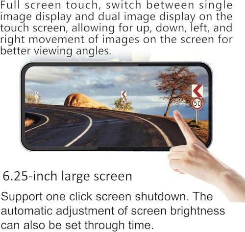 AI Blind Spot Camera with Detection Warning and Driver Assistance Monitoring System