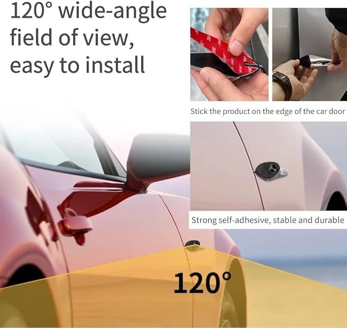 AI Blind Spot Camera with Detection Warning and Driver Assistance Monitoring System