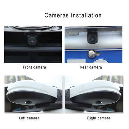 360° Bird View Surround View DVR Panoramic Rear View Camera System for All Cars
