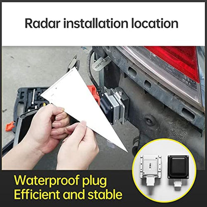 Radar Blind Spot System with Cross Traffic Alert and Lane Change Assist 40ft Range