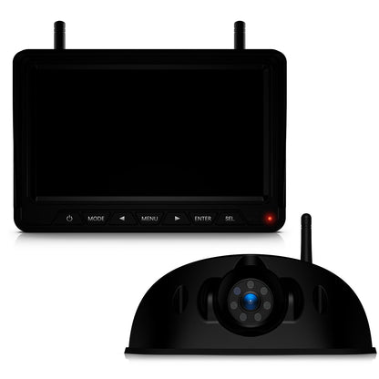 HD 1080P 7" Wireless RV Backup Camera System Pre-Wired Compatible