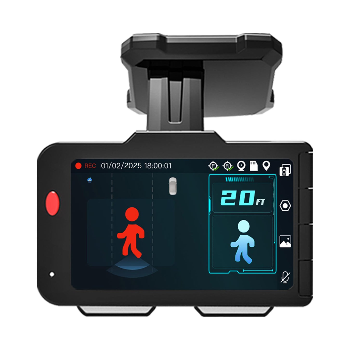 AI ADAS Dash Camera with Driver Assistance System