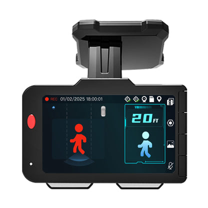 AI ADAS Dash Camera with Driver Assistance System