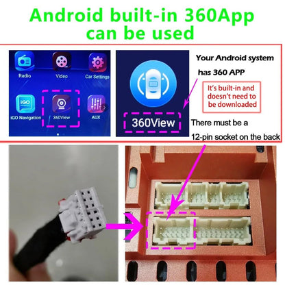 360° Bird View Surround View Camera System for Vehicles