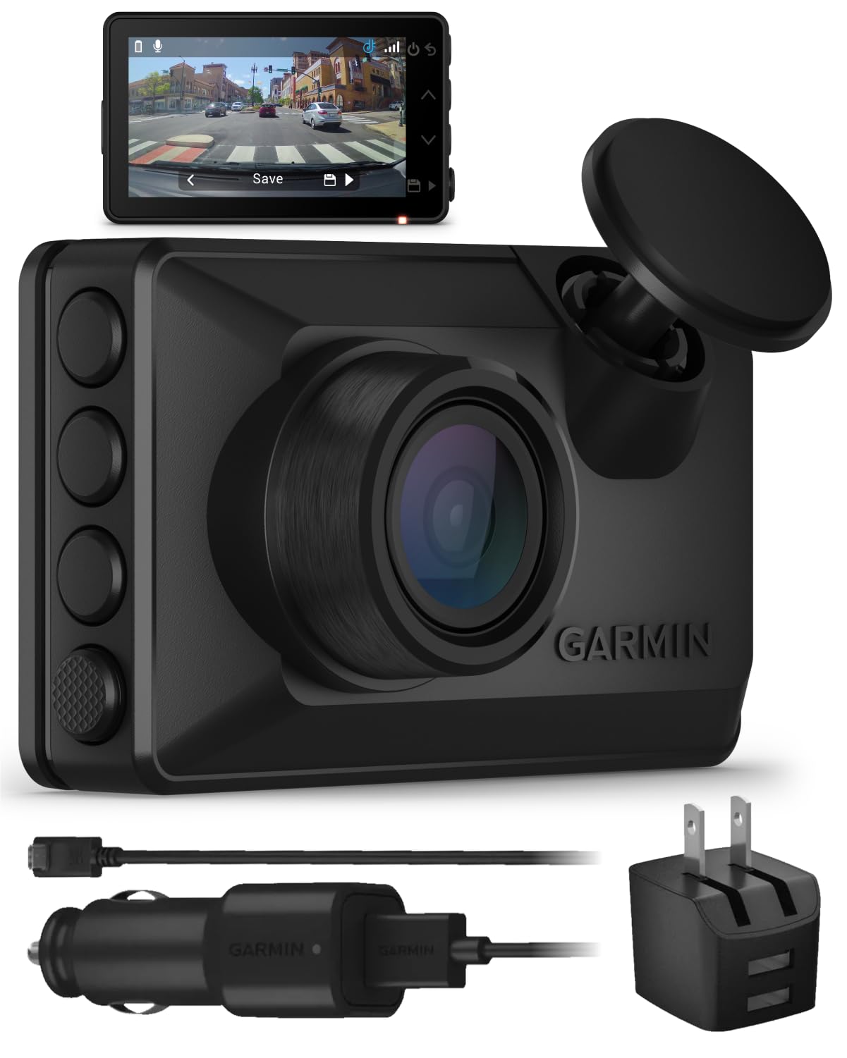 4K Ultra HD Dash Cam with Touchscreen GPS Polarizer Automatic Recording