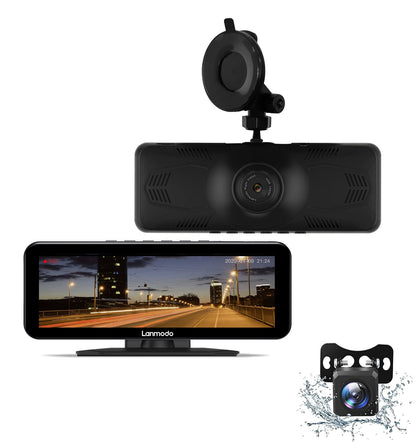 Night Vision Dash Cam with Waterproof Design for Vehicle Safety