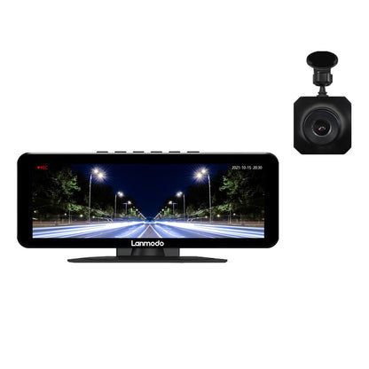 Night Vision Dash Cam with Waterproof Design for Vehicle Safety