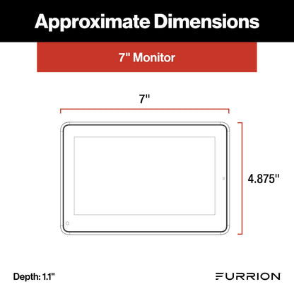 RV Observation System with 7" Monitor and Rear View Camera
