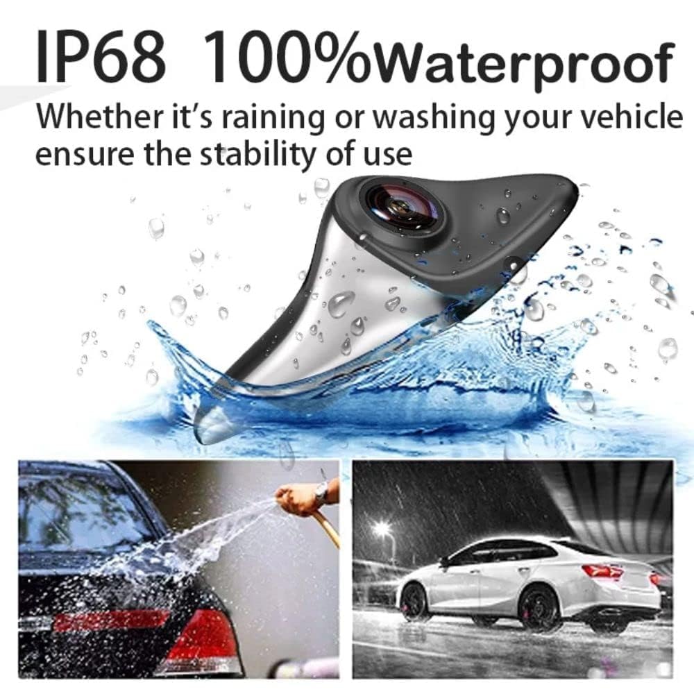 Car Blind Spot Monitoring Camera System with Display and BSD Warning Assistance Recorder