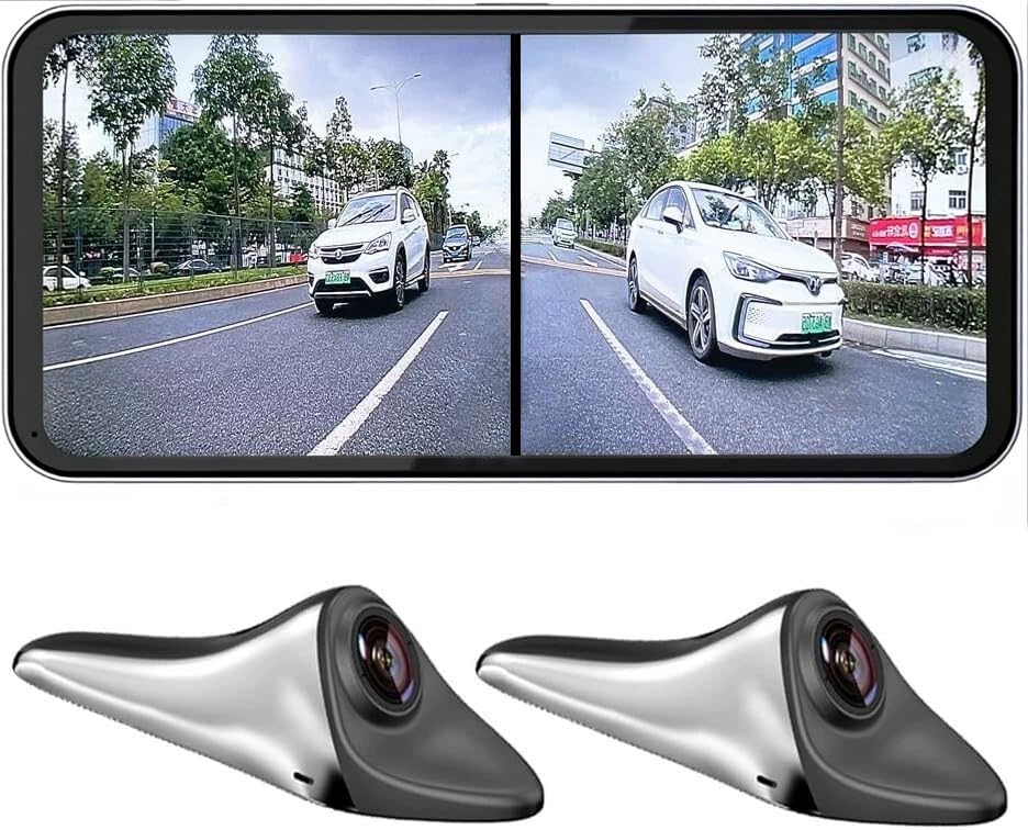 AI Blind Spot Camera with Detection Warning and Driver Assistance Monitoring System
