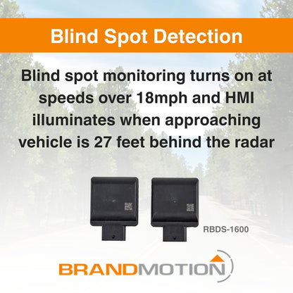 Radar Blind Spot Detection System with Cross Traffic Alert Lane Change Assist