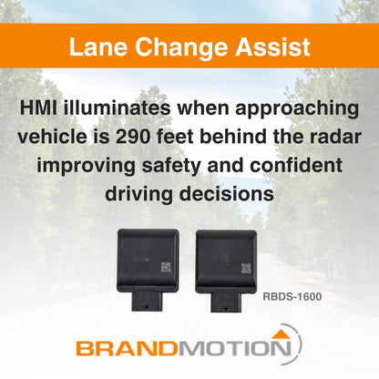 Radar Blind Spot Detection System with Cross Traffic Alert Lane Change Assist