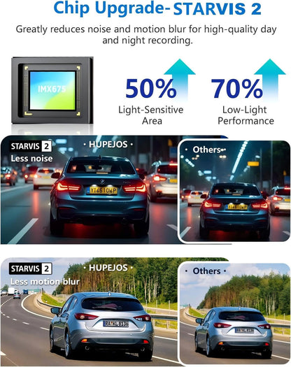 HUPEJOS 4K Dash Cam