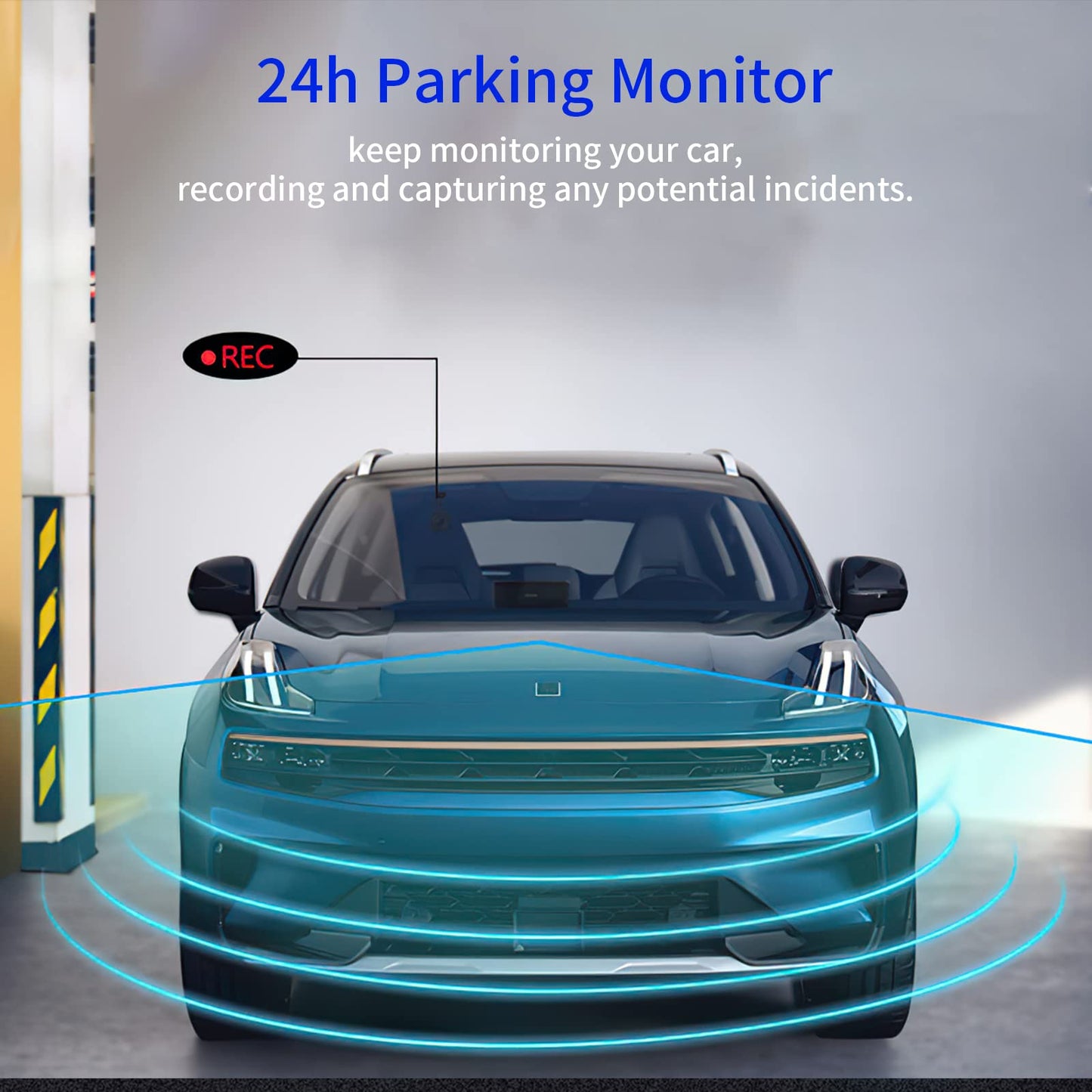 Night Vision Dash Cam with Waterproof Design for Vehicle Safety