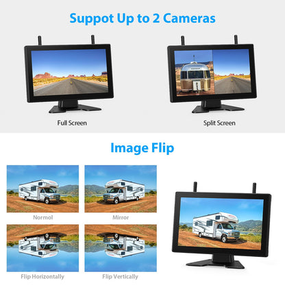 Magnetic Solar Wireless Backup Camera System