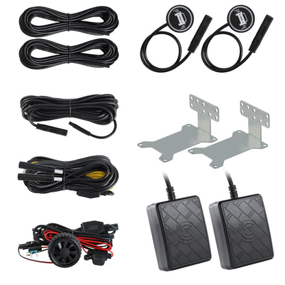 Blind Spot Monitoring System with 24GHz Radar Lane Change Warning Assist Kit