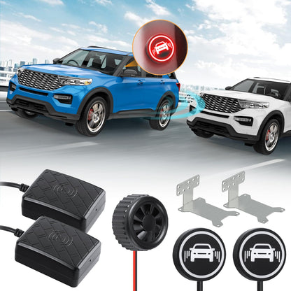 Blind Spot Monitoring System with 24GHz Radar Lane Change Warning Assist Kit