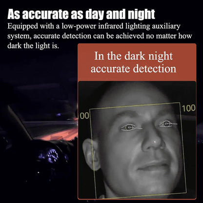 Driver Fatigue Alert System with Real-Time Monitoring AI Vision Safety Alarm Easy Install