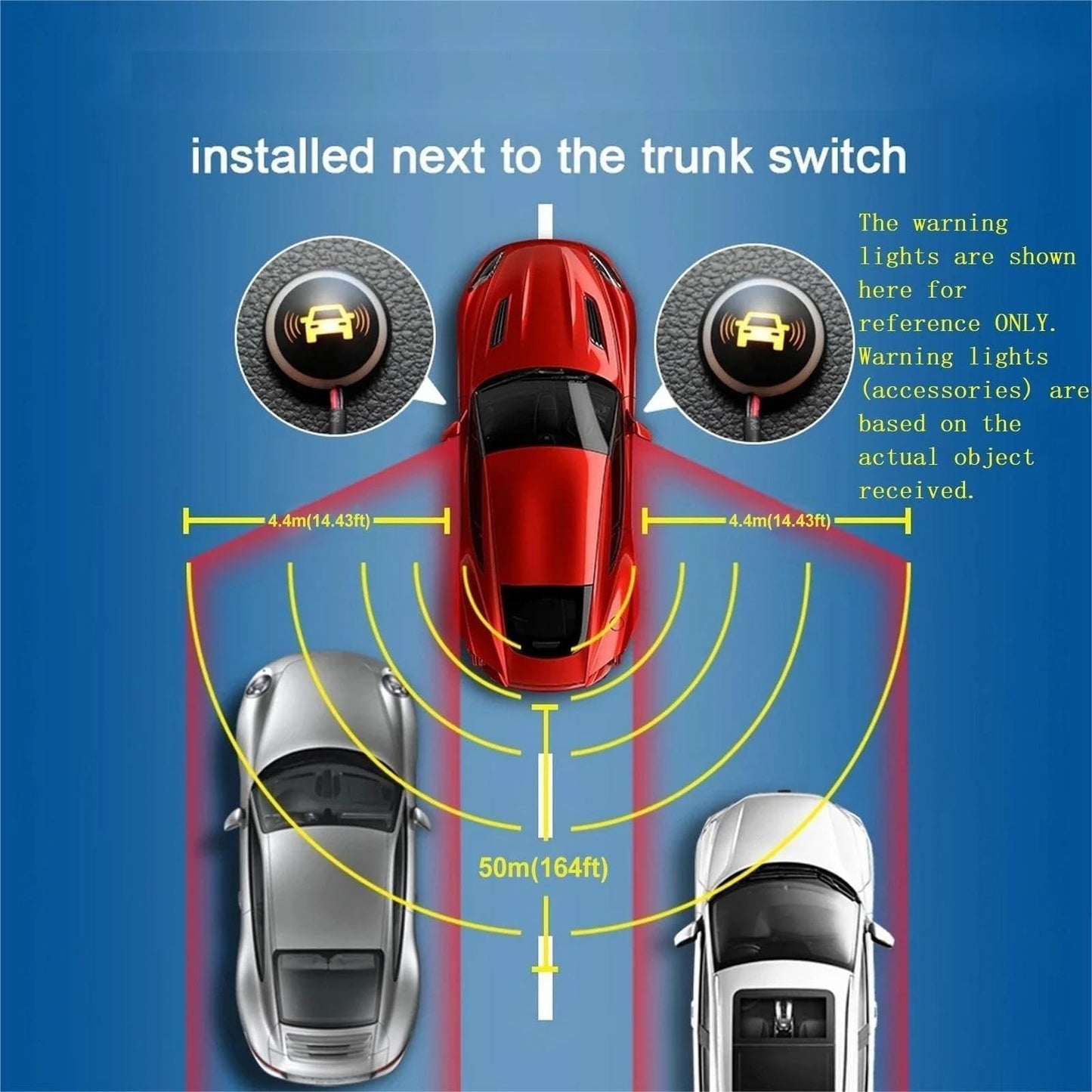 79GHz BSD Blind Spot Detection Rear Cross Traffic Alert System