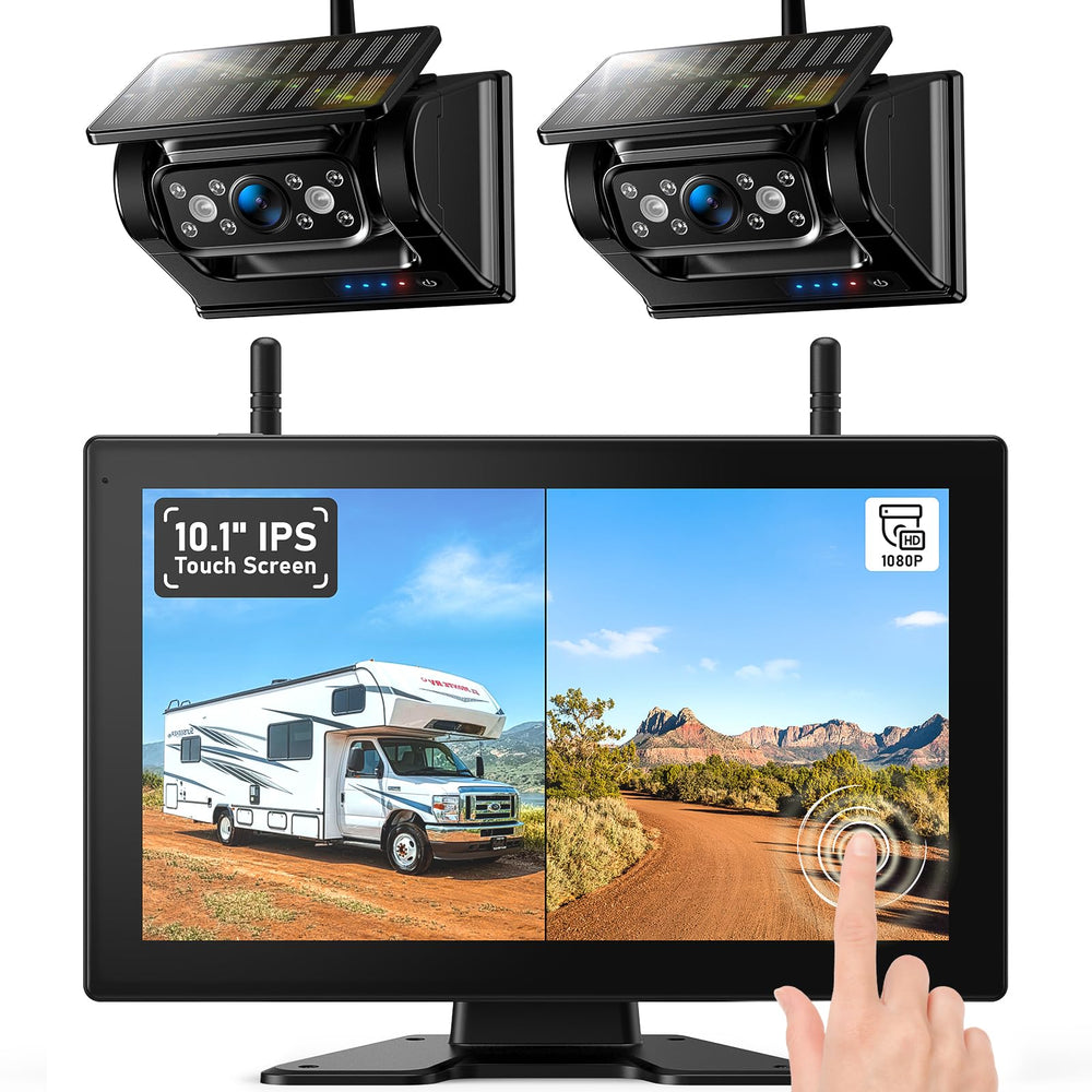 Magnetic Solar Wireless Backup Camera System